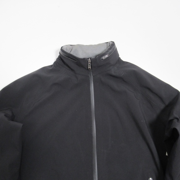 Lululemon Furtive Jacket Black / Heathered Slate / Black Size XL Water-Resistant - Picture 2 of 12